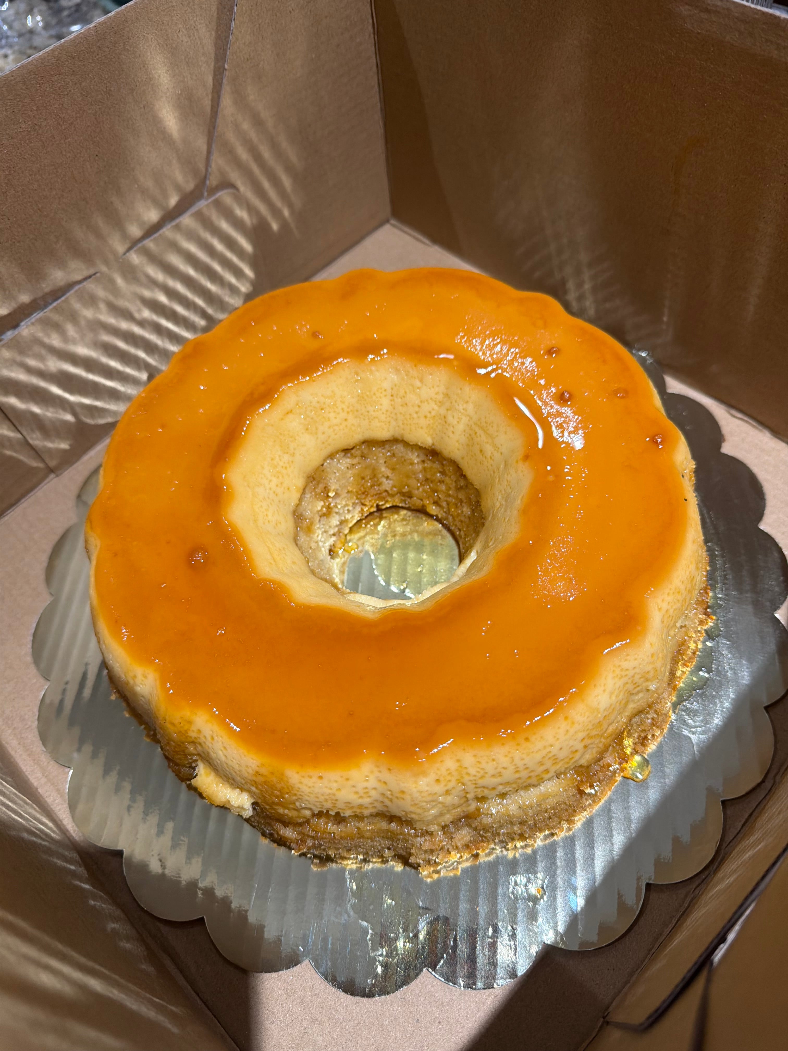 Vanilla Flan Impossible